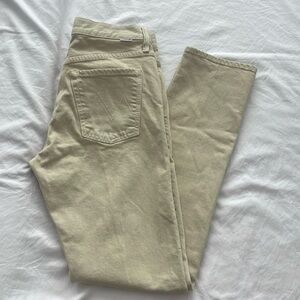 Mother MR Cream of The Crop The Chaser Jeans